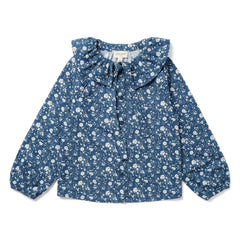 Louis Louise - Angele Fleurie Bluz | Lacivert