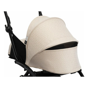 Stokke® - YOYO³ Bonpoint 0+ yenidoğan bebek arabası Siyah çerçeve | Bej