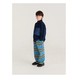 Bobo Choses - Mavi Tartan Pantolon