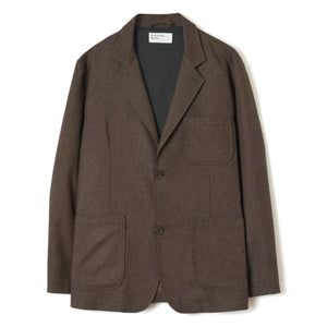 Universal Works - Pamuk Blazer | Koyu Kahverengi