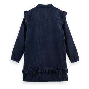 Scotch & Soda - Kadife Elbise | Lacivert