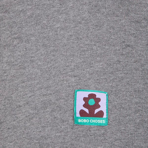 Bobo Choses - Relaxed Sweat Organik pamuk | Kırçıl gri