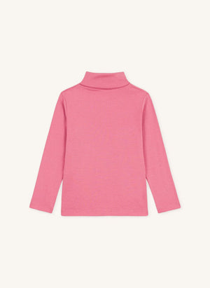 Petit Bateau - Organik pamuk logo balıkçı yaka | Toz Pembe