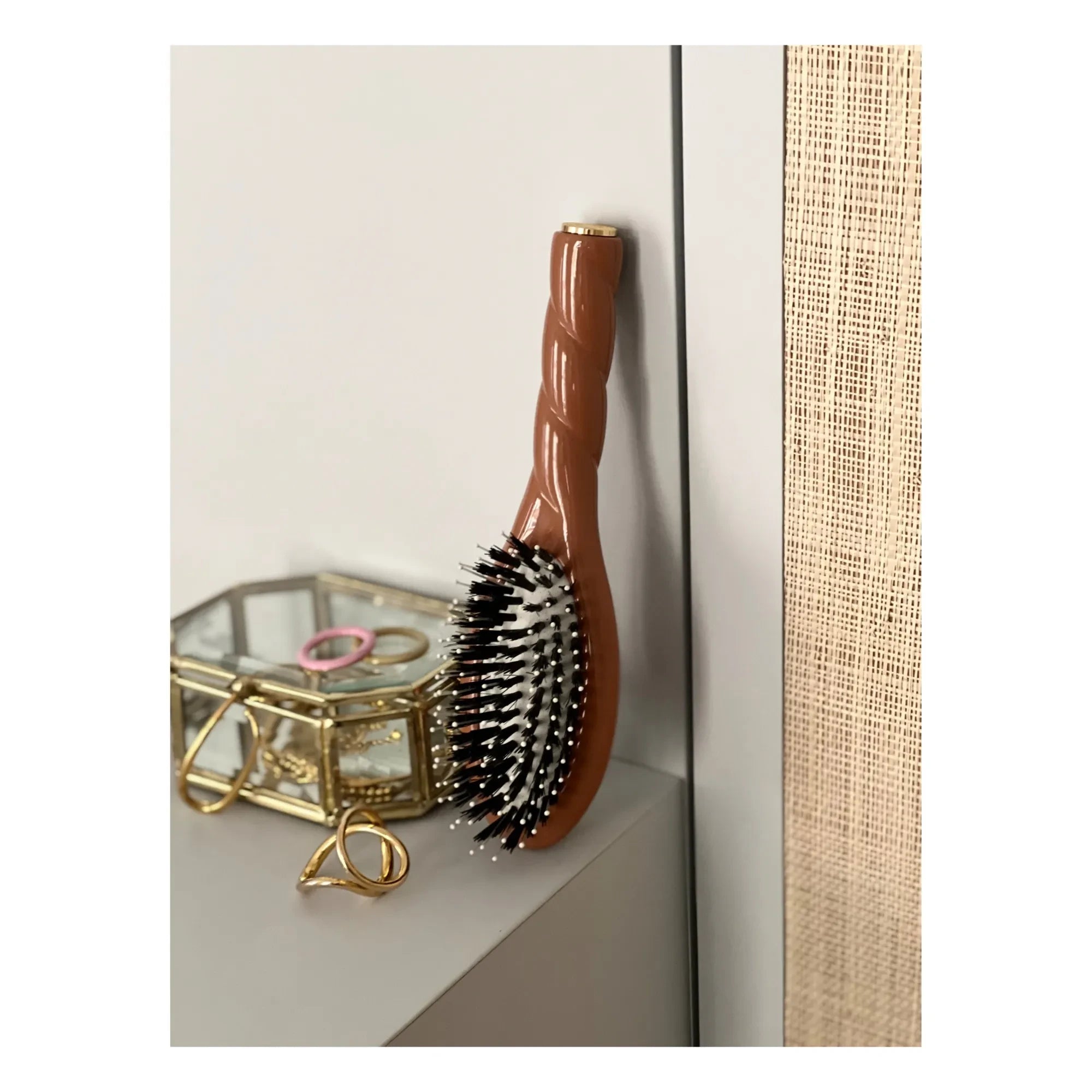 La Bonne Brosse - N°03 Temel Yumuşak Saç Fırçası - Hassas Saç Derisi | Hopi Terracotta