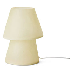 HKliving - Fiberglas masa lambası | Kırık Beyaz