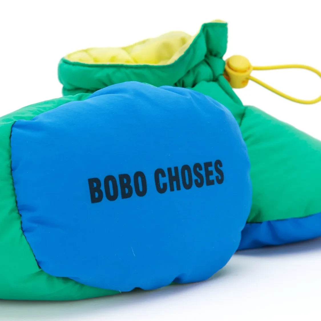 Bobo Choses - نعال مبطنة بريش الإوز | أخضر