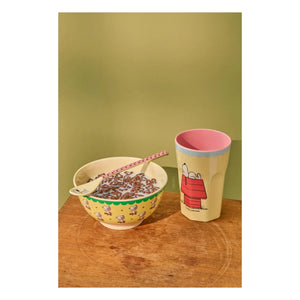 Rice - The Sun Will Come Up melamin bardak - Rice x Snoopy | Krem