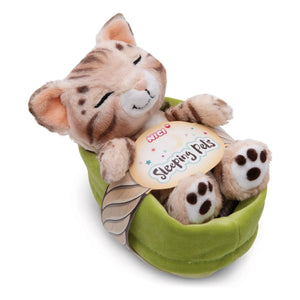 Nici - Bengal kedi peluş - Sleeping Pets | Açık kahverengi
