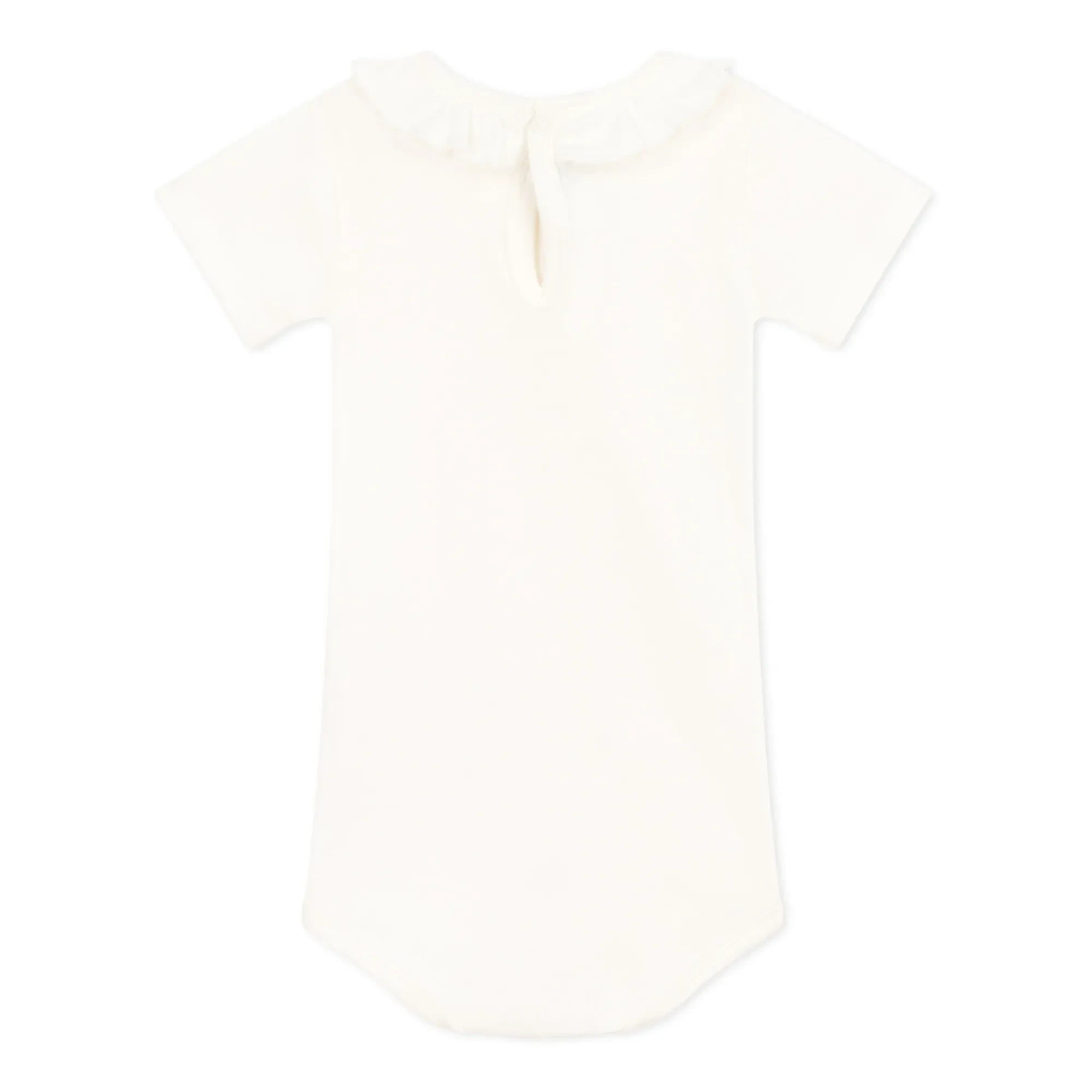 Petit Bateau - Body Maggie Volants | Ecru