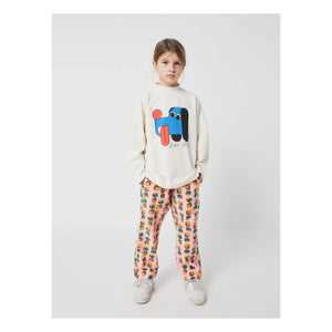 Bobo Choses - Dog Collar T-shirt Organik Pamuk | Ecru