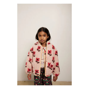 Hello Simone - Mira Kolsuz Sherpa Ceket | Pembe