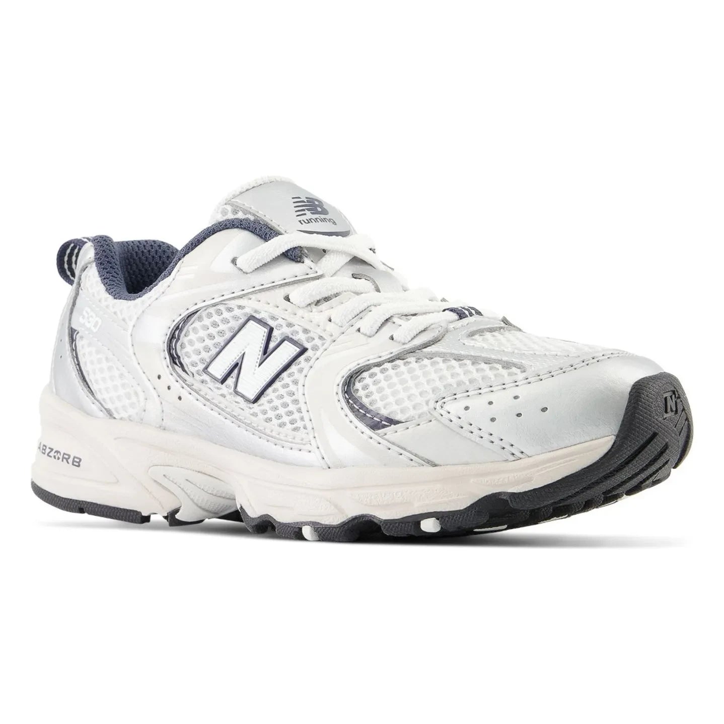 New Balance - Lastikli Dantel Spor Ayakkabı 530 | Beyaz saten