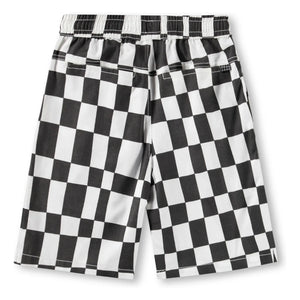 Molo - Arrow Damier Organik Pamuk Şort | Siyah