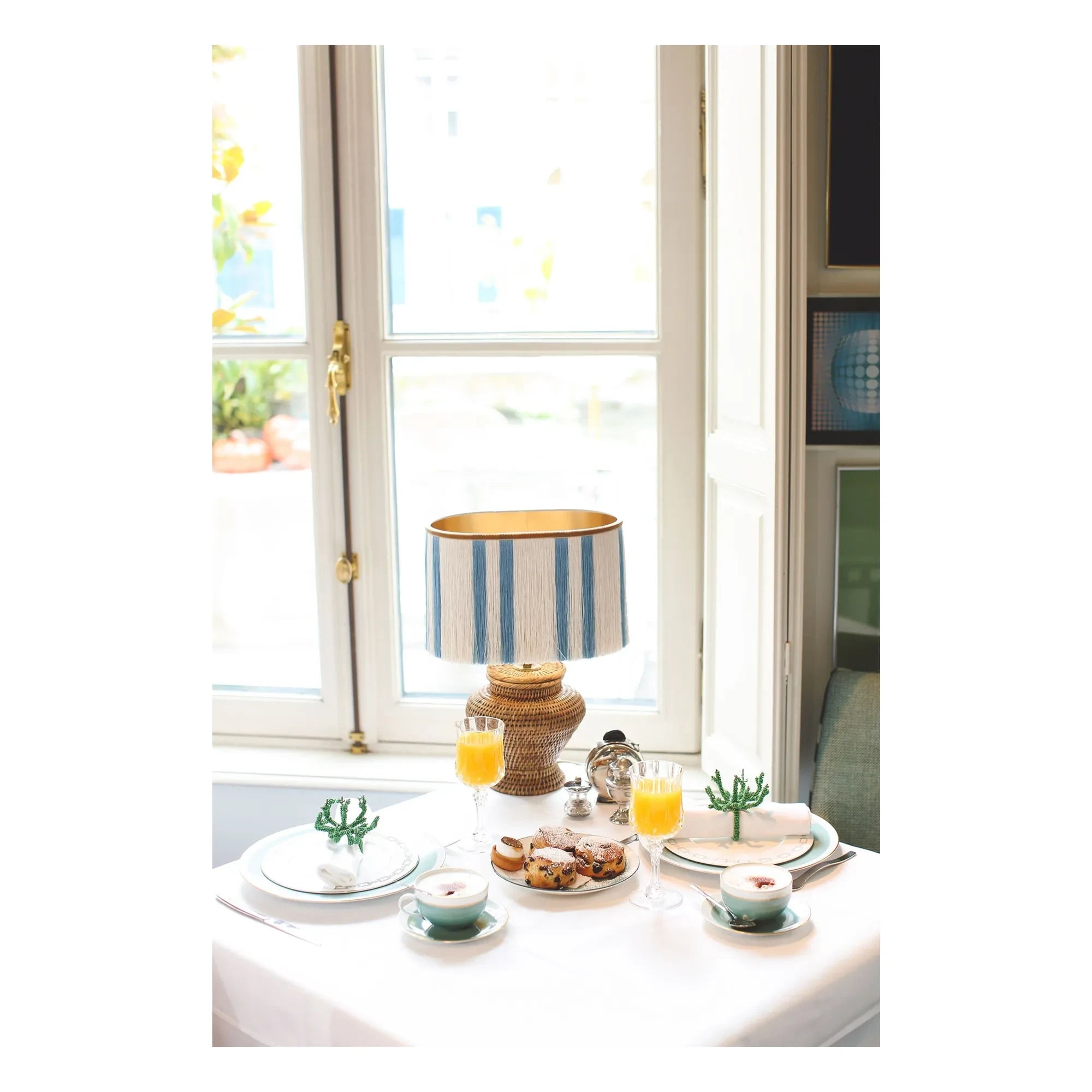 Palais - Ava Palais x Hôtel Magique abajur | Açık mavi