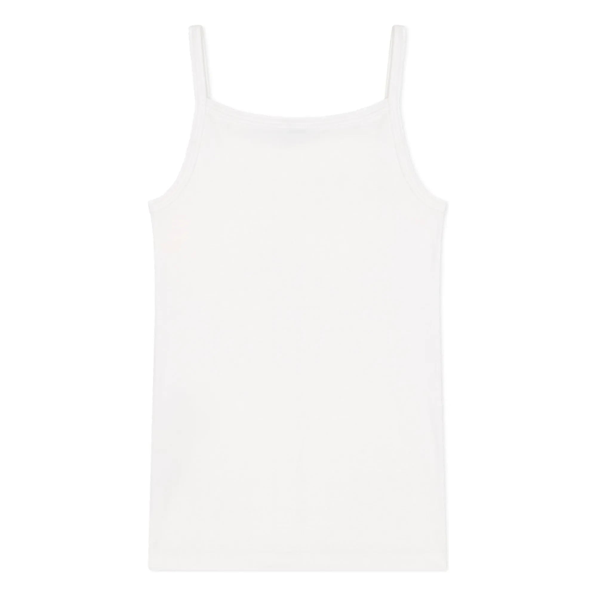 Petit Bateau - Cocotte organik pamuk atlet | Beyaz