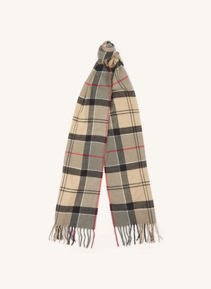 Barbour - Galingale Ekose Atkı | Bej