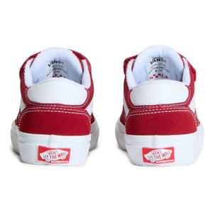 Vans - Çocuk Rowan Cırt Cırtlı Kaykay Spor Ayakkabısı | Kırmızı