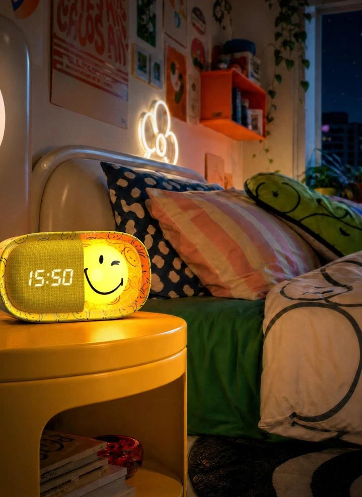 MOB - منبه دريمي - MOB x Smiley World | أصفر