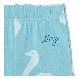 Tinycottons - Jogger Swans Organik Pamuk | Açık mavi