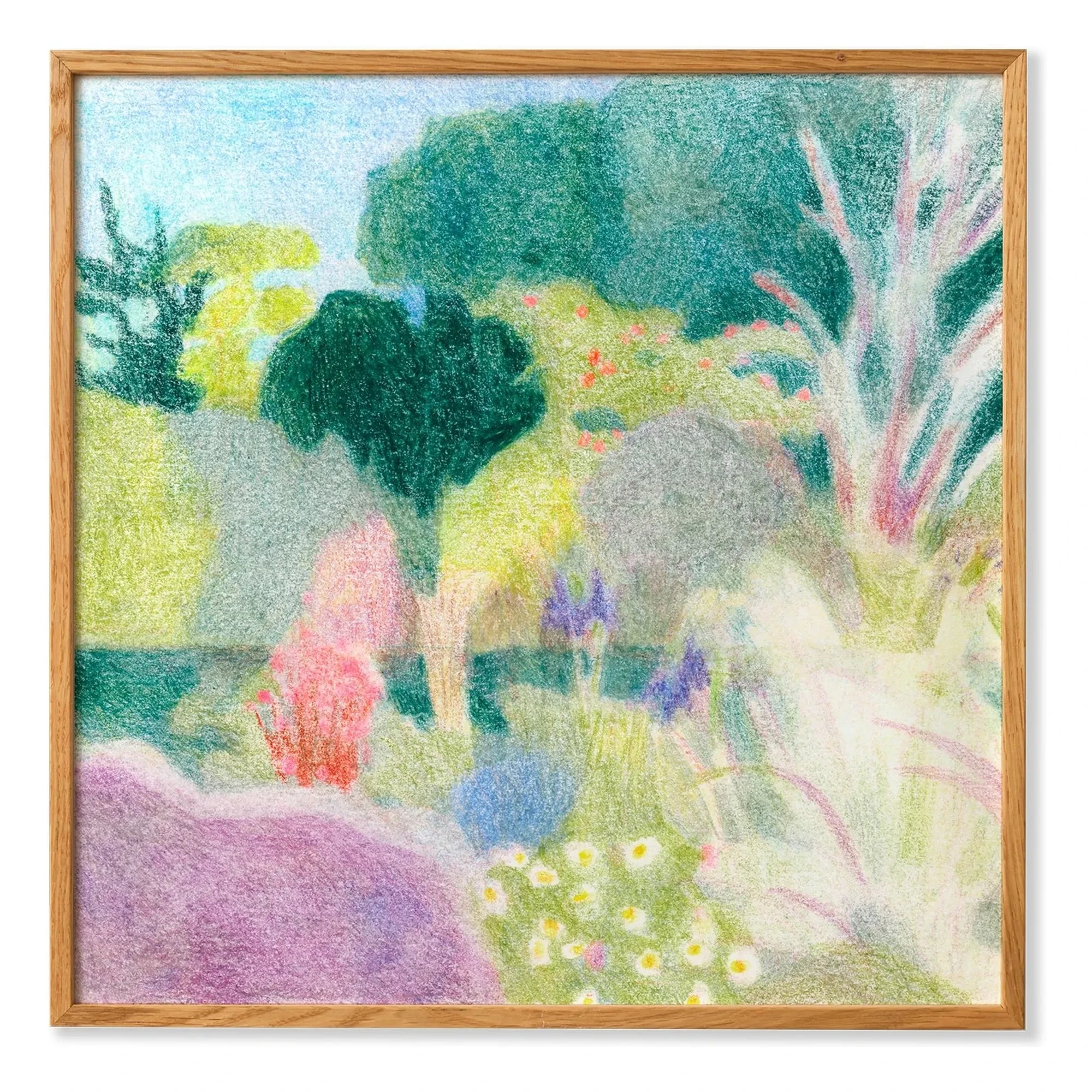 Paper Collective - Un Jardin à Kergoët posteri Line Hachem tarafından