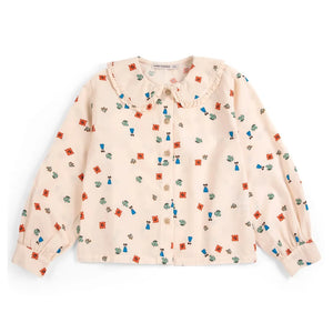 Bobo Choses - Organik Pamuklu Bluz | Ecru