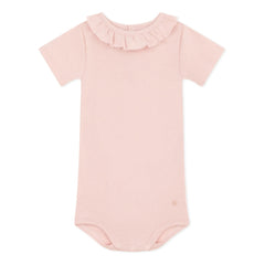 Petit Bateau - Body Maggie Volanlı | Pembe