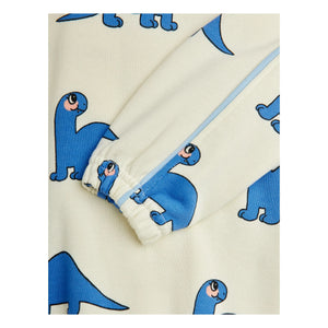 Mini Rodini - Dinos organik pamuklu sweatshirt | Ecru