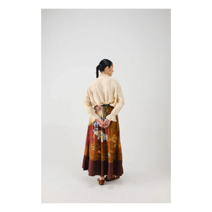 CORD - Lakeside Etek Pamuk Saten | Bordo