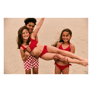 Beachlife - Fitilli Kruvaze Mayo | Kırmızı