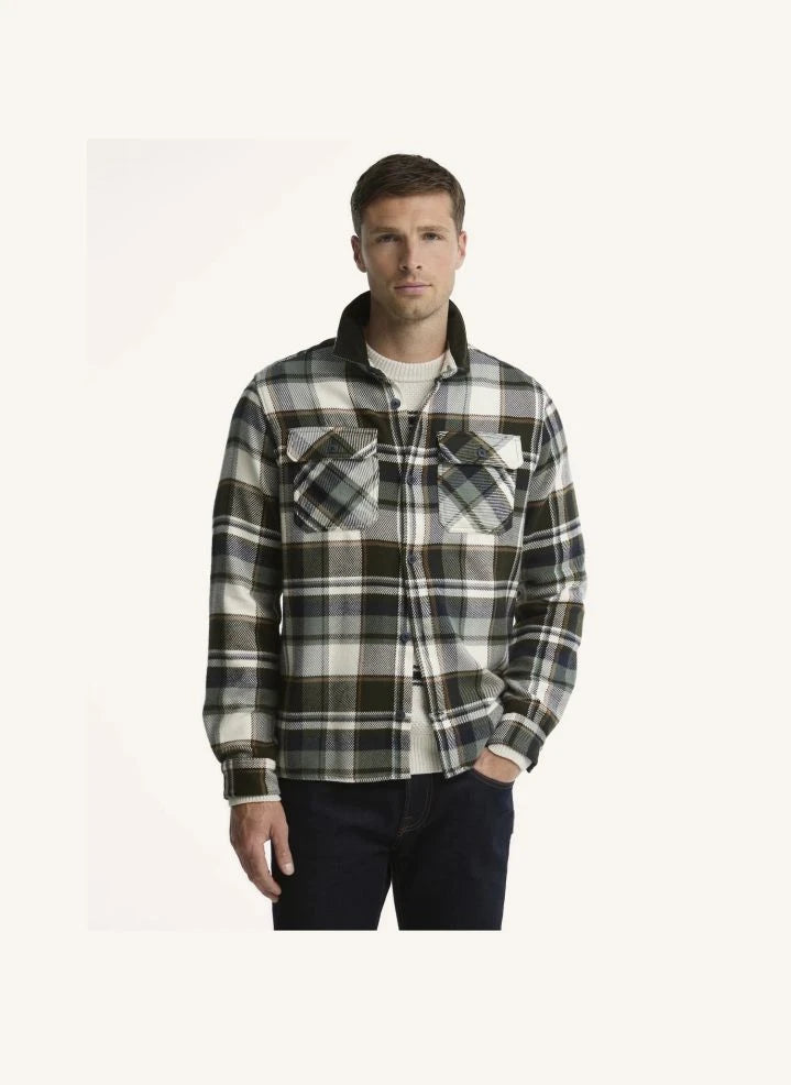Barbour - Grasmoor قميص كاروهات | رمادي