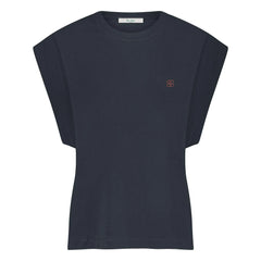 By Bar - Manson Lucky organik pamuk T-shirt | Gece mavisi
