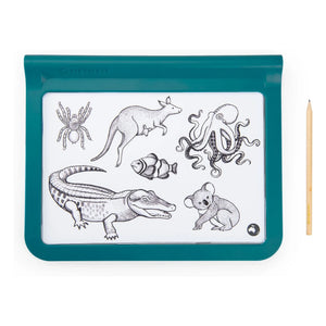 Moulin Roty - Educational Light Tablet - Moulin Roty x Kidywolf | Mavi