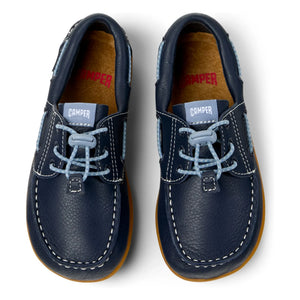 Camper - Peu Cami Boat Shoes | Mavi