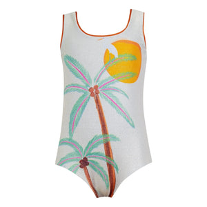 Pepita & Me - Sun&Moon Shiny Palm Mayo | Beyaz