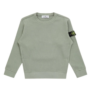 Stone Island - Logo kazak | Yeşil