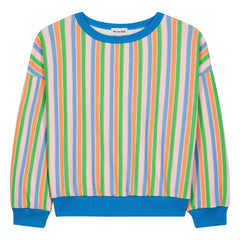 We Are Kids - Tony çizgili органik pamuk sweatshirt | Mavi