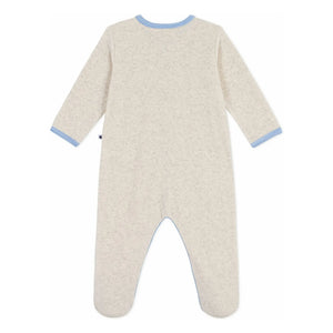 Petit Bateau - Dors Bien Amour organik pamuklu pijama | Heather bej