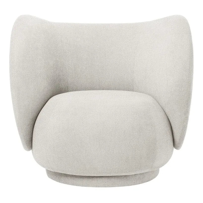 Ferm Living - Rico bukle döşemeli koltuk | Krem