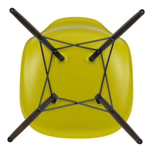 Vitra - DSW plastik sandalye - akçaağaç taban - Charles & Ray Eames | Hardal