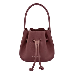 Studio Amélia - Büzgülü Mini çanta | Aubergine