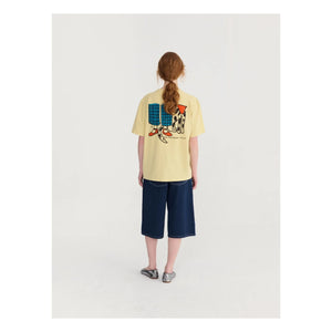 Bobo Choses - Denim Organik Pamuk Bermuda Şort | Mavi