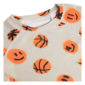 Molo - UV Korumalı Tişört Neptune Basketballs Geri Dönüştürülmüş Lifler | Bej