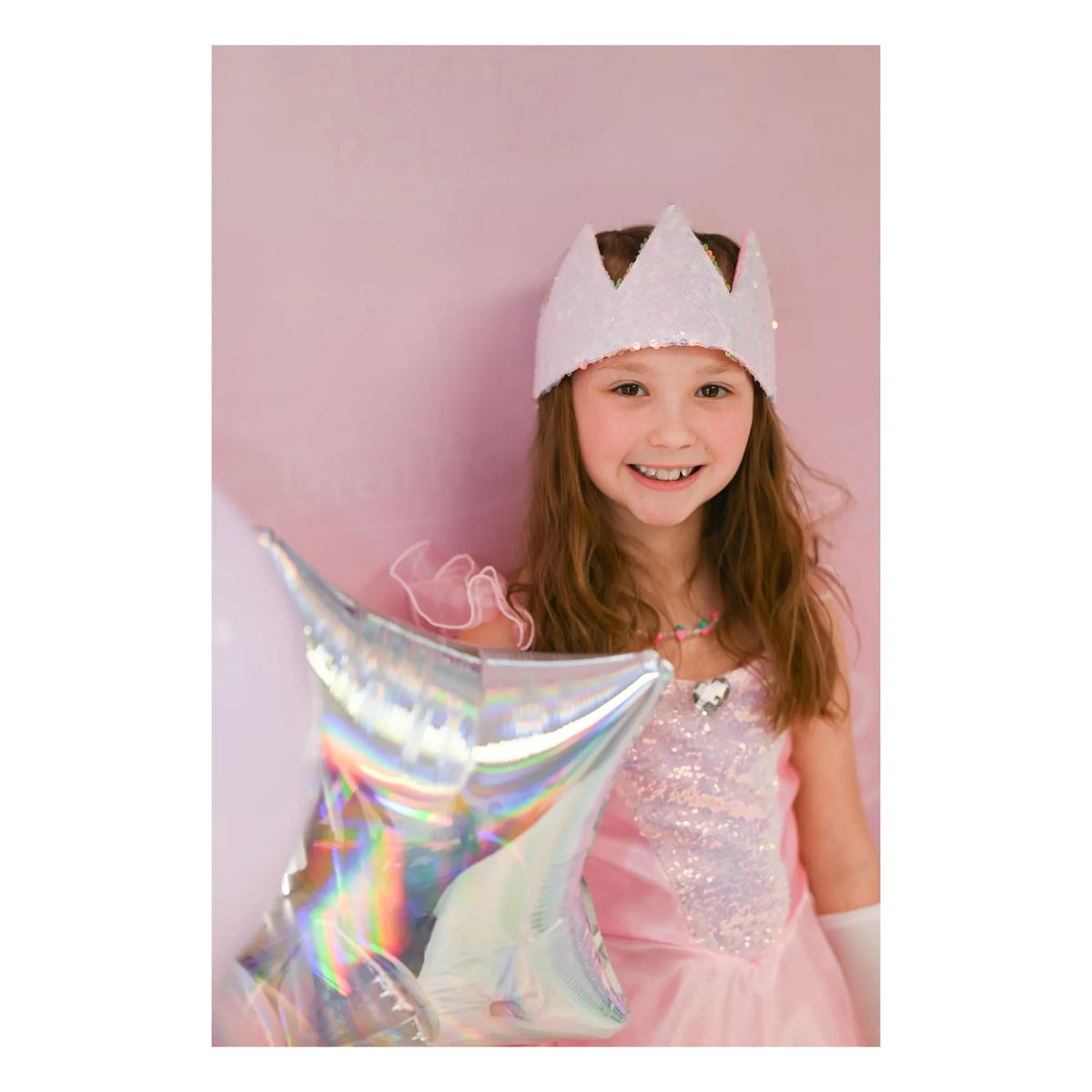 Great Pretenders - Simli taç | Açık Pembe