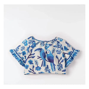 Fabula - Jardin de Fleurs Bluz | Mavi