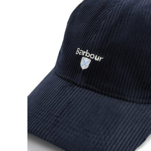 Barbour - Preston Kadife Şapka | Koyu Mavi