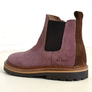 du Loua - Louis Süet Çizme | Pembe