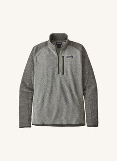 Patagonia - Better 1/4 سترة بولار | رمادي مخلوط
