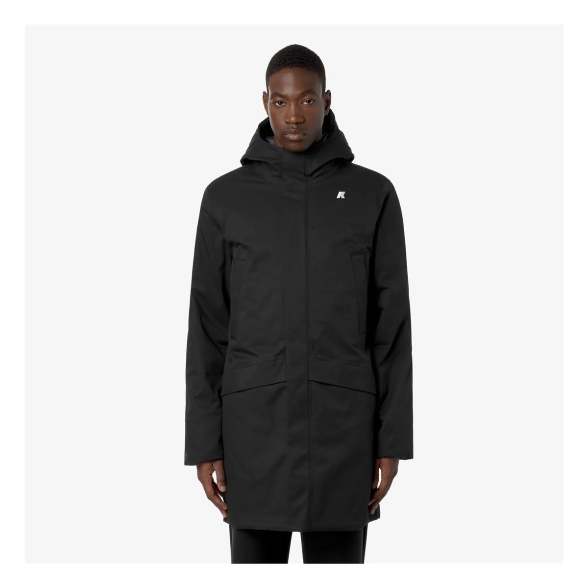 K-way - Jarno Twill Marmotta Parka | أسود