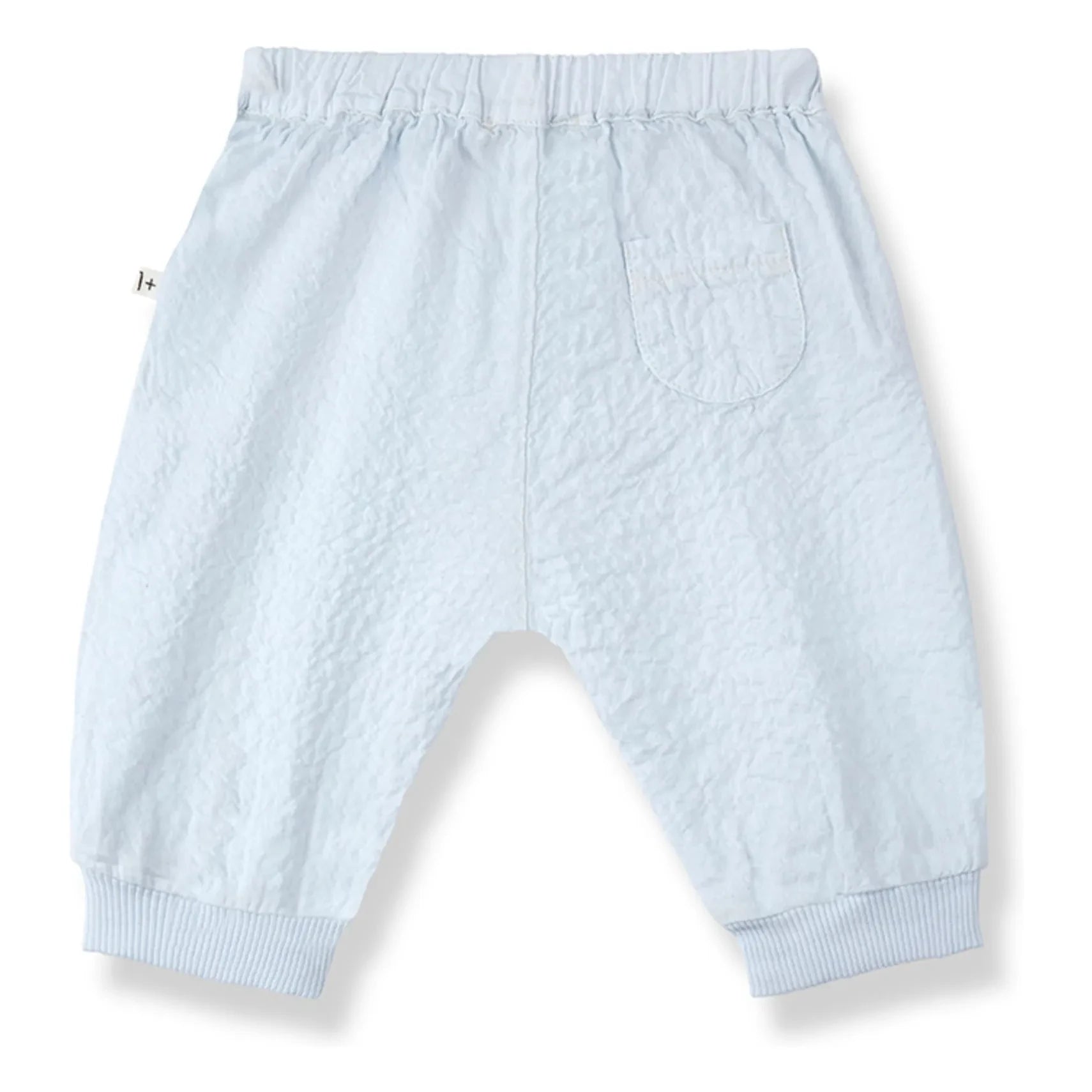 1+ in the family - Olimpo Seersucker pantolon | Açık mavi