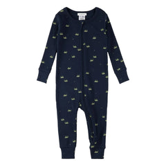Petit Lem - Fitilli Pijama Grasshoppers Organik Pamuk | Lacivert